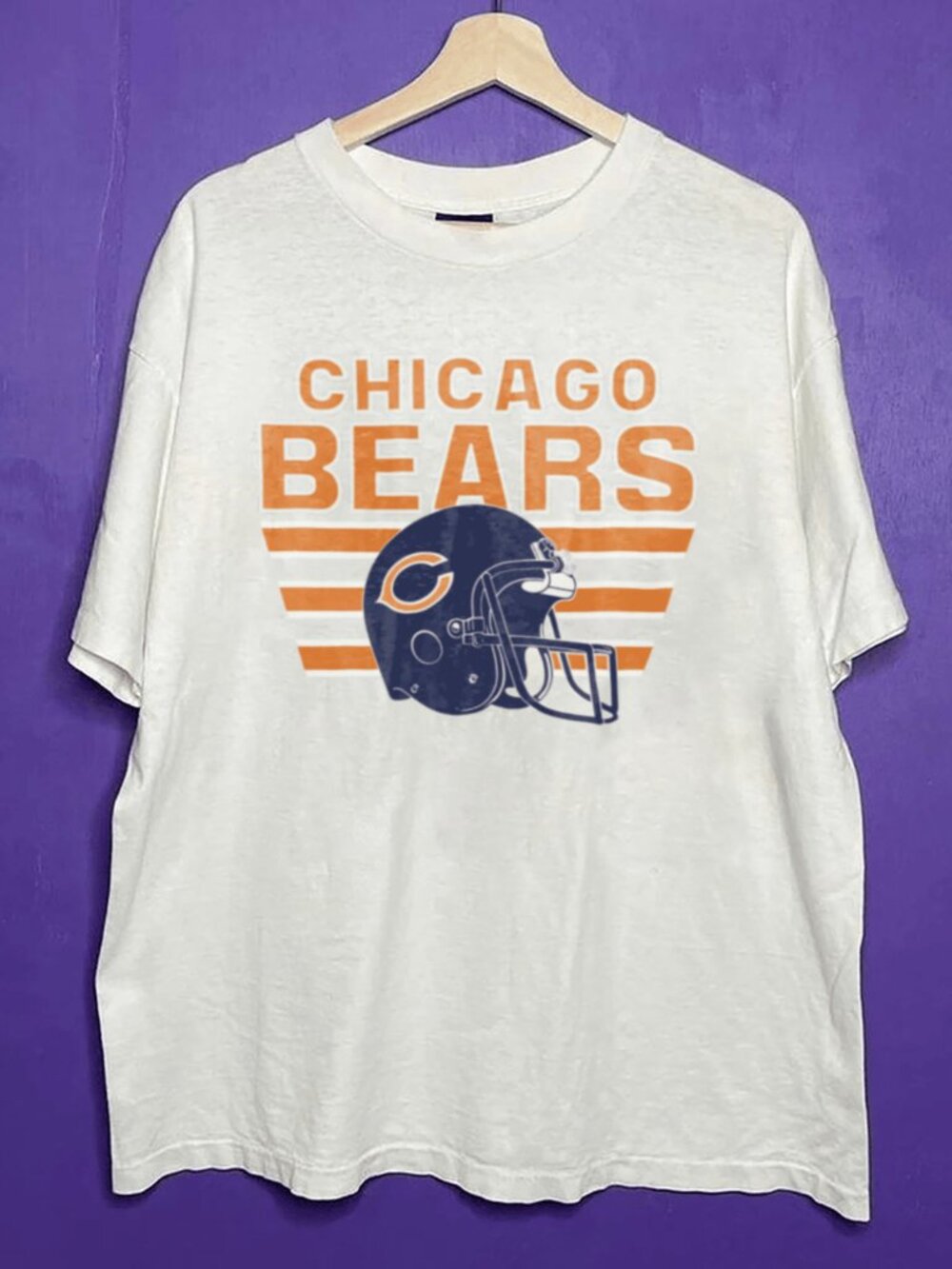 Vintage Chicago Bears NFL Crewneck Shirt, Chicago Bears Football Logo Shirt Tee